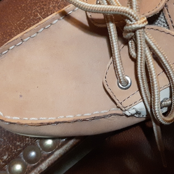 Aloha Island Tropics 7.5Men light brown upper leather shoe - Picture 7 of 7